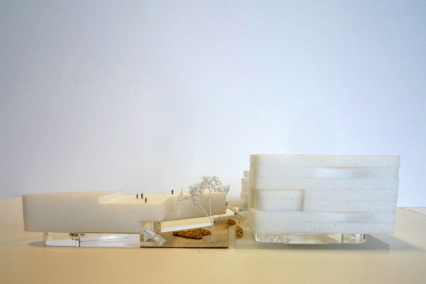 Bekkering Adams Architecten - Zestienhoven - model