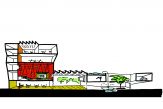 Bekkering Adams Architecten - TDMS - doorsnede