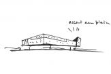 Architecture sketch Retail Building-Bekkering-Adams-Architects-Oss